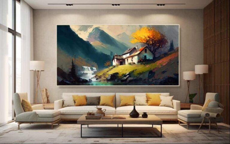 Beautify Your Home with Acrylic Landscape Art